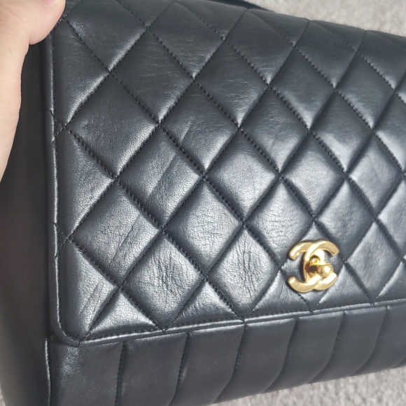 SOLD Chanel vintage black shoulder bag - Picture 16 of 16